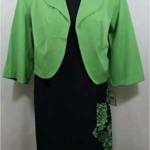 NWT Maya Brooke Jacket Dress 18W